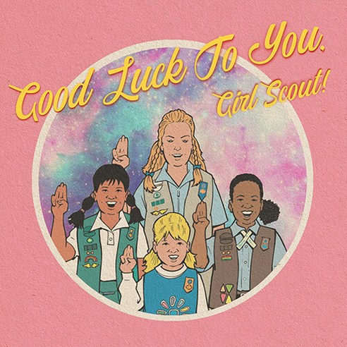 검정치마 - Good Luck To You Girl Scout! [미니CD] - 가사지+스티커(2종)