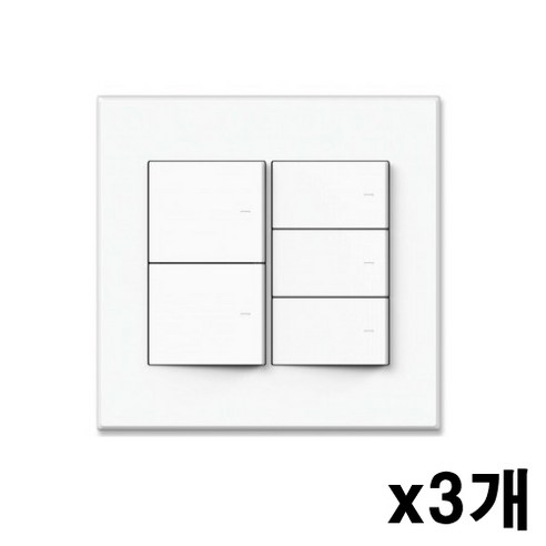 Ti1 1로 스위치 5구, 3개