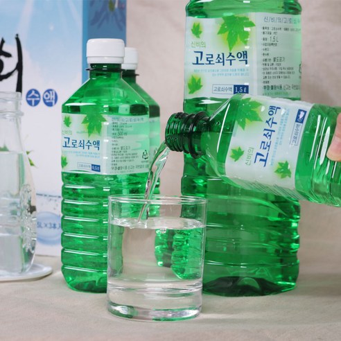 지리산 고로쇠수액 고로쇠물 첫물 1.5L 2병 4병 6병, 1.5L x 2병