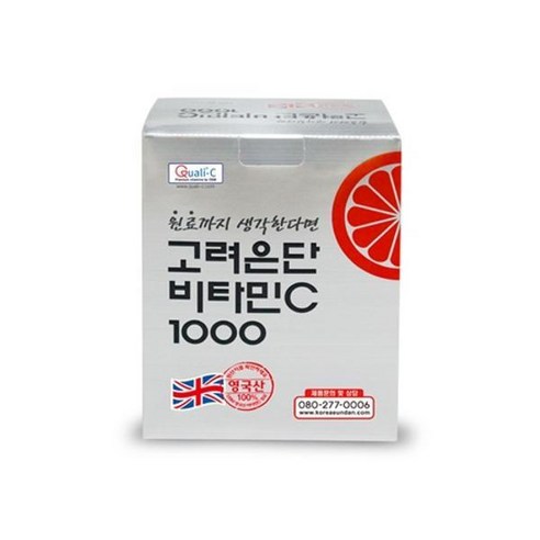 고려은단 비타민C 1000 120정 X 1개 4개월분, 쇼핑백 X