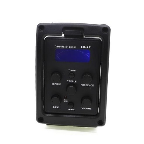 포크 클래식 어쿠스틱 R-4T 액세서리, 4밴드 EQ 기타 픽업 프리앰프 블렌더 볼륨 컨트롤러 추가 포함, 1개옵션0 송진포