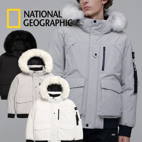 23FW 국내매장판 내셔널지오그래픽 타루가 남녀공용 구스 다운 패딩 점퍼
