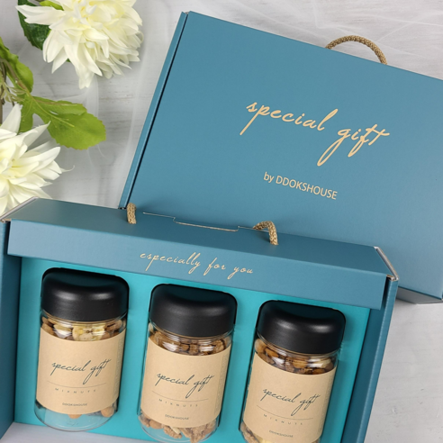 소중한 마음을 전하는 건강한 선택, 똑이네 믹스넛 답례품