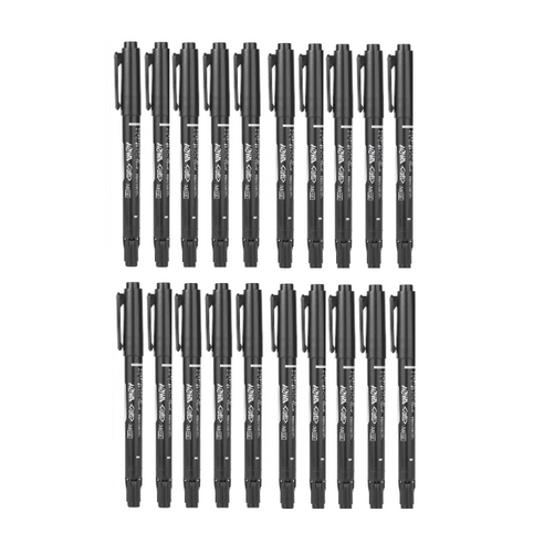볼펜 펜 젤펜 잉크펜 중성펜 젤잉크펜0.5 젤펜0.5 검정볼펜 0.5mm 볼펜0.5 볼펜세트 젤펜 0.5 중성펜0.5 20개, 1.0mm, 40개입, 검은색