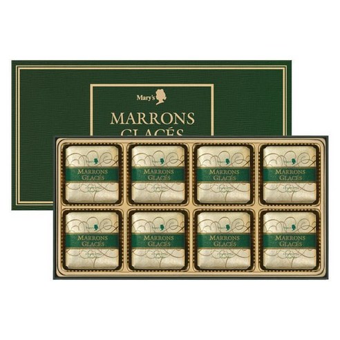 일본 메리스 초콜릿 이탈리아 밤 마롱글라세 쇼콜라 5개입 x2박스 총10개입, 10개