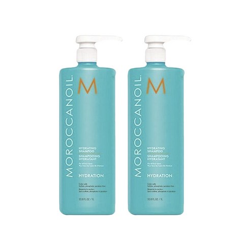 모로칸오일 하이드레이팅 샴푸, 2개, 1L