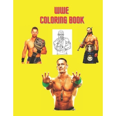 wwe coloring book: Coloring Book for Kids and adults Paperback, Independently Published, English, 9798731739269