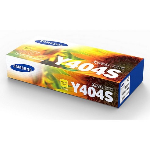 삼성 토너 CLT Y404S, 옐로우, 1개