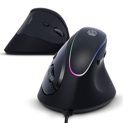 손목에 자유를! 레오닉스 인체공학 버티컬 마우스로 손목 건강과 작업 효율성을 동시에!