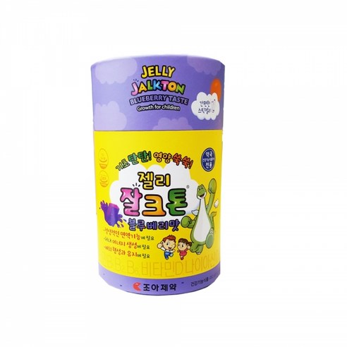 조아제약 젤리 잘크톤 블루베리맛 30포 기초탄탄 영양쑥쑥