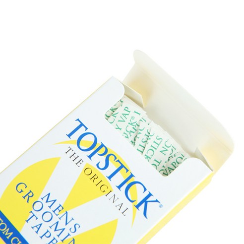 여우가발 탑스틱 가발테이프 좁은라운드형 1cm w3009 50p, 투명, 5개