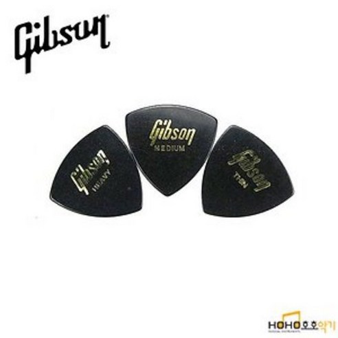 깁슨 통기타용 삼각형피크 MEDIUM 0.7mm – 10개 gibsonlespaul Best Top5