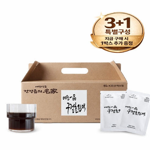 예진식품 국내산 구절초 구절초즙 100ml x 30포 진액 엑기스, 1개, 100ml