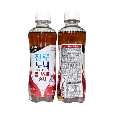 하이트진로 진로 토닉워터 홍차 300ml x 12pet