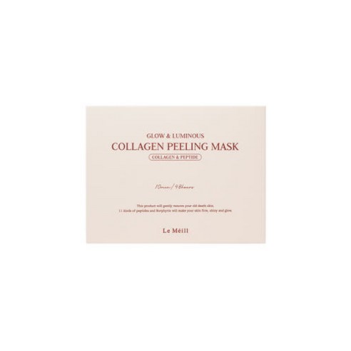 [본사직영] Le meill 르메이엘 글로우 앤 루미너스 콜라겐 필링 마스크 광뿜팩 1박스 - 시트마스크 | 쿠팡