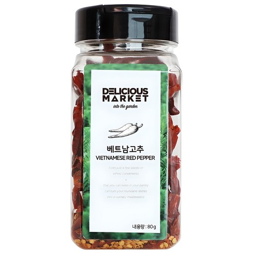 딜리셔스마켓 베트남 고추, 80g, 1개