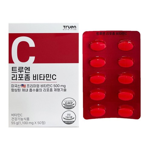 트루엔 리포좀 비타민C 1100mg x 50캡슐, 50정, 2개