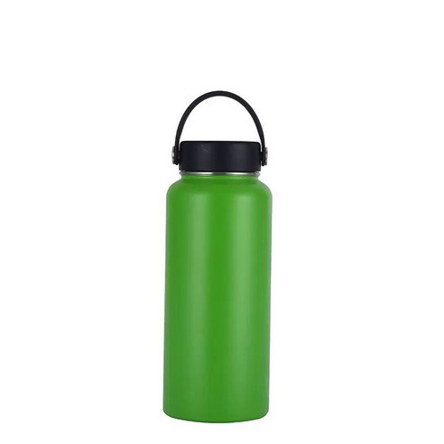 ZZJJC 아이디어 보온병 아이디어 텀블러 아웃도어 보온병, 녹색, 32oz/960ml