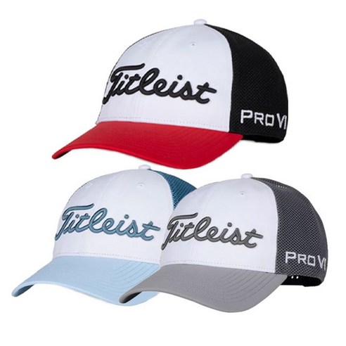 TITLEIST 타이틀리스트 골프모자 투어 퍼포먼스 메쉬, 스카이, -, 스카이