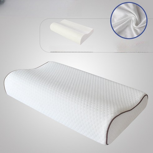 몬테리아 고밀도 메모리폼 경추 베개 고밀도 3D 경추 베개 목보호 G518-007, 1개, 화이트