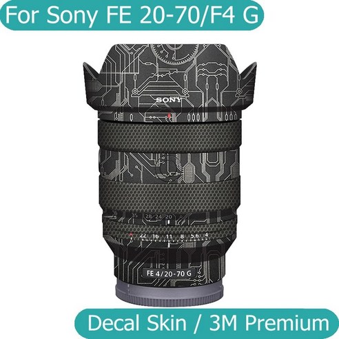 소니 FE 20-70 F4 G 데칼 스킨 비닐 랩 필름 카메라 렌즈 바디 보호 스티커 프로텍터 코트 20-70mm F/4 F4G SEL2070G, [15] No.15, [01] For Sony 20-70 F4 G