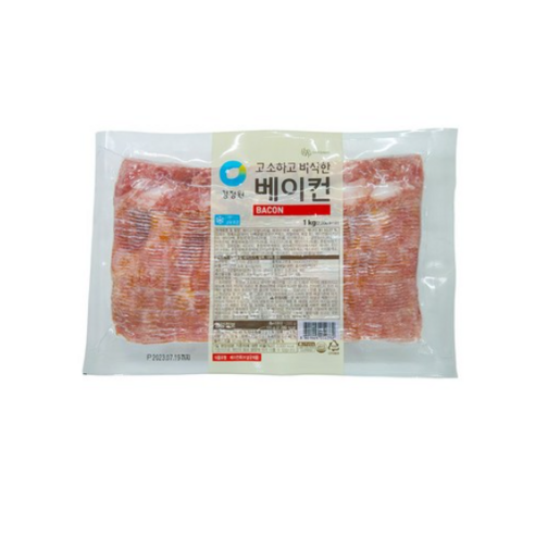 청정원 베이컨 1kg