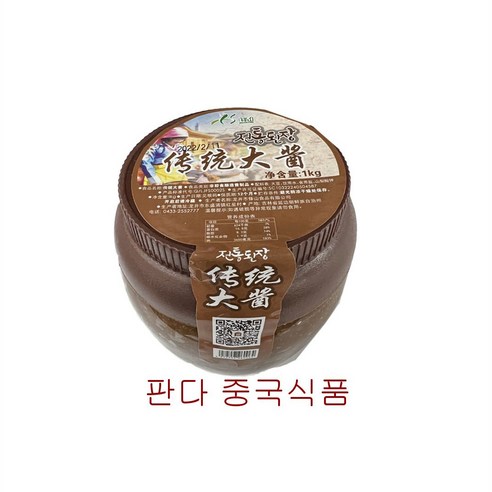 왕부정 중국식품 중국수입 한식 전통된장 연변된장 1kg