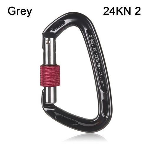 퀵드로 14.67.5cm 8 단어 등반 링 로프 디센더 기어 빌레이 장치 내리막 여덟 링 35kn 그림 암벽 등반 디센더, 회색