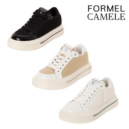 포멜카멜레 FORMEL CAMELE 쿠션 스니커즈 5CM 3종 택1 FJY1F1SW013 325412