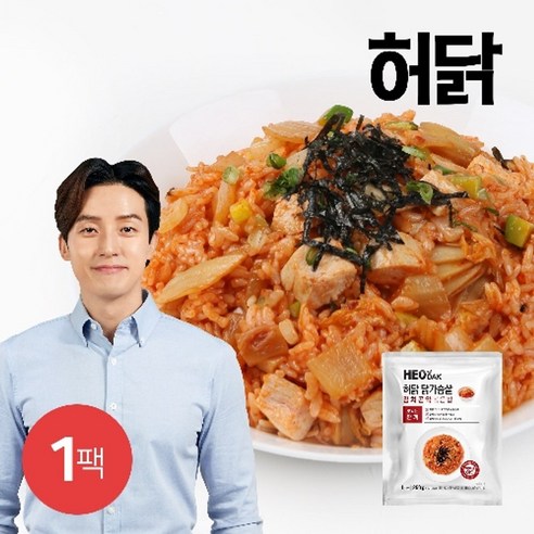 허닭 닭가슴살 김치 곤약볶음밥 250g 1팩, 1개