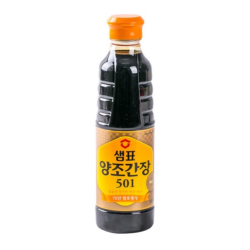 샘표 양조간장 501, 500ml, 2개