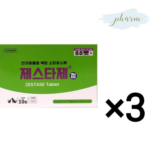 Pharm 제스타제 30정, 3개