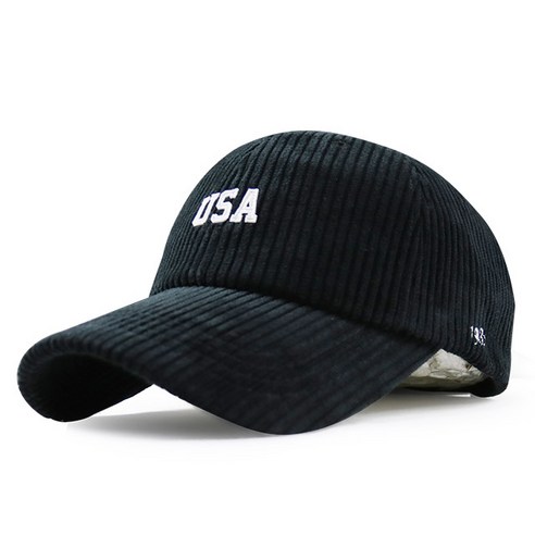 베이직엠 남여공용 볼캡 왕골덴 USA