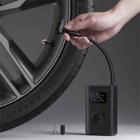 샤오미 다용도 에어펌프 2 블랙: 사용자 편의성과 정확성을 위한 고성능 팽창 솔루션