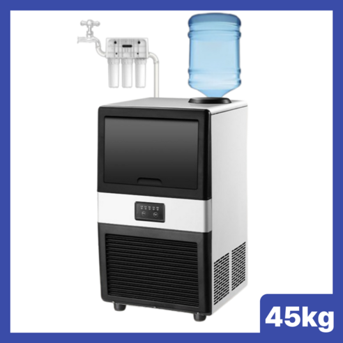 쿨릭 대용량 45kg 업소용 제빙기 카페 사각 얼음 제조기 기계 사무실 펜션 음식점 식당, 45kg(32개동시생산) 쿨릭 대용량 45kg 업소용 제빙기 카페 사각 얼음 제조기 기계 사무실 펜션 음식점 식당, 45kg(32개동시생산)