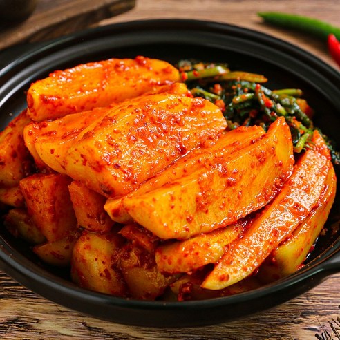 갓 지은 밥도둑, 맛깔난 총각김치 하나면 식탁 고민 끝!