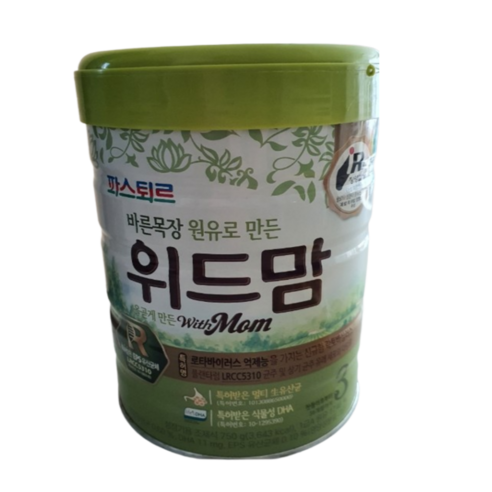 파스퇴르 위드맘 분유 3단계, 600g, 2개