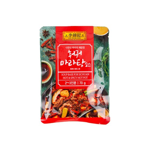 이금기 훠궈마라탕 소스 70g, 단품, 단품