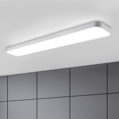 멜리빙 LED 삼성칩 슬림 시스템 주방등 조명 60W