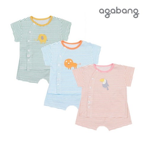 아가방 러스반소내의 BLUE PINK GREEN 01Q357615