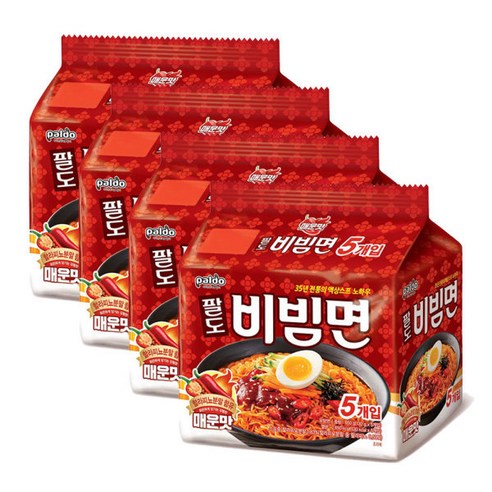 [SaleNOWㅣ인기상품] 팔도 비빔면으로 매운맛과 편리함을 경험하세요 [세일나우ㅣ추천상품]