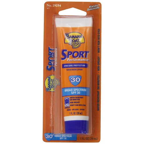 바나나보트 스포츠 퍼포먼스 선스크린 로션 SPF30, 236ml, 2개