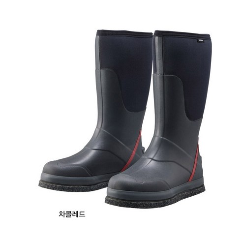 시마노 방한방수부츠 FB-034W BLACK RED 신형, FB-034W BLACK RED XL