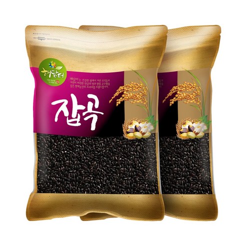 현대농산 국산 흑미 10kg (5kgx2봉), 2개