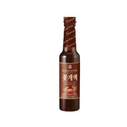 사조 프리미엄 꽃게액 550ml, 5개