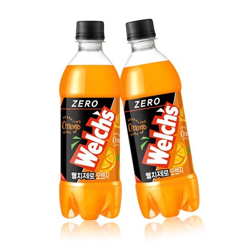 웰치 제로 오렌지, 24개, 500ml
