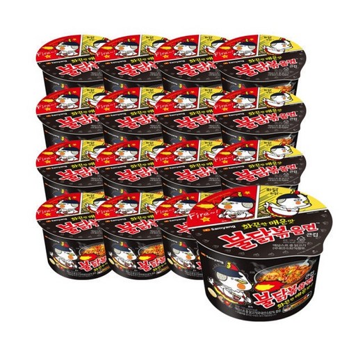 리코차니몰 삼양 불닭볶음면 큰컵 105g