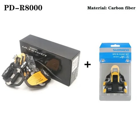 도로 탄소 자전거 페달 자동 잠금 SPD SM-SH11 SH12 SH10 클릿 포함 105 PD-R540 R550 5800 R7000 R8000, [15] 5800 with SH11