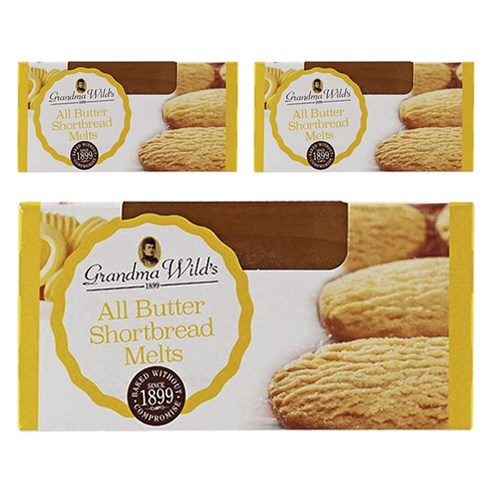그랜마와일즈 올 버터 쇼트브레드 멜츠 비스킷, 3개, 150g