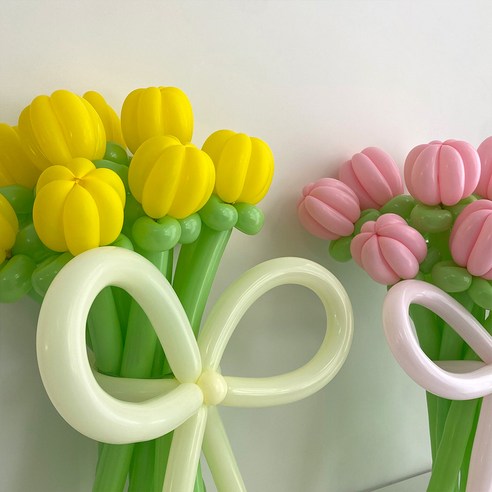 마법 같은 요술풍선 튤립으로 꿈 같은 꽃다발을 만들어 보세요.